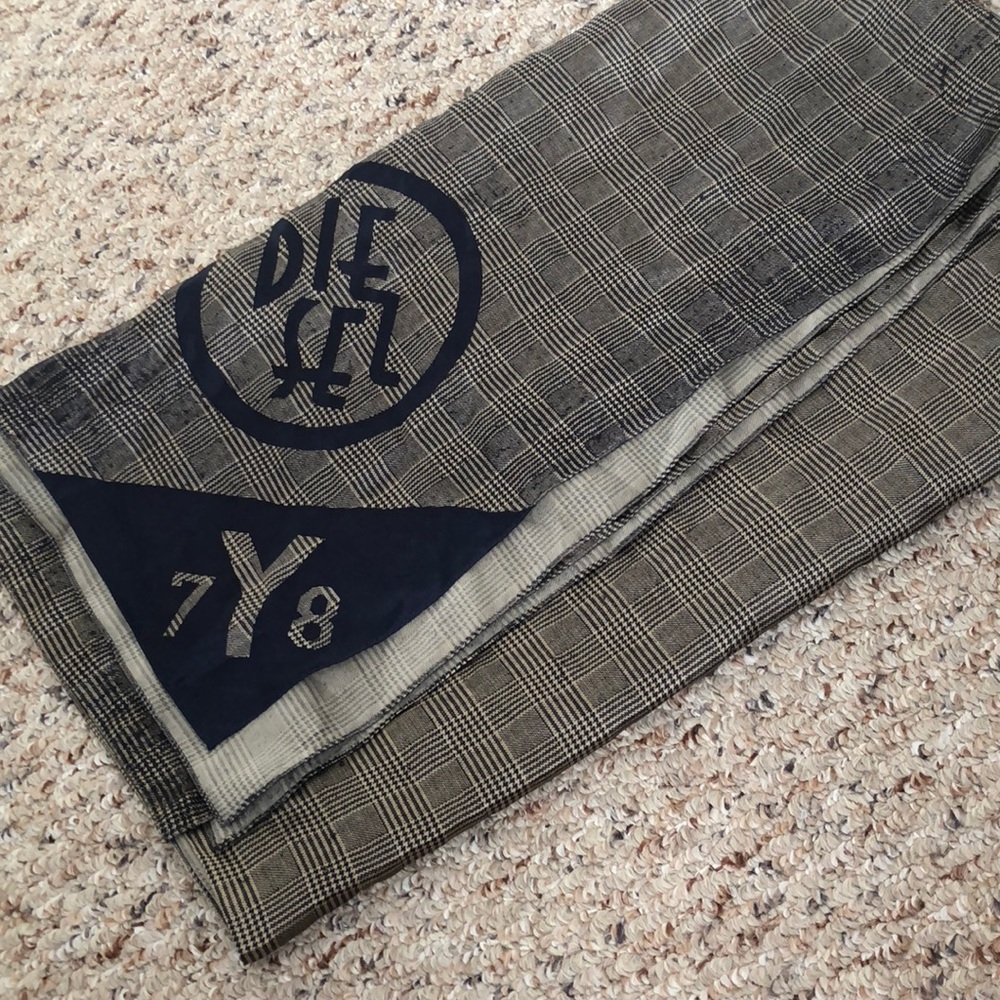 100% Silk Diesel Scarf